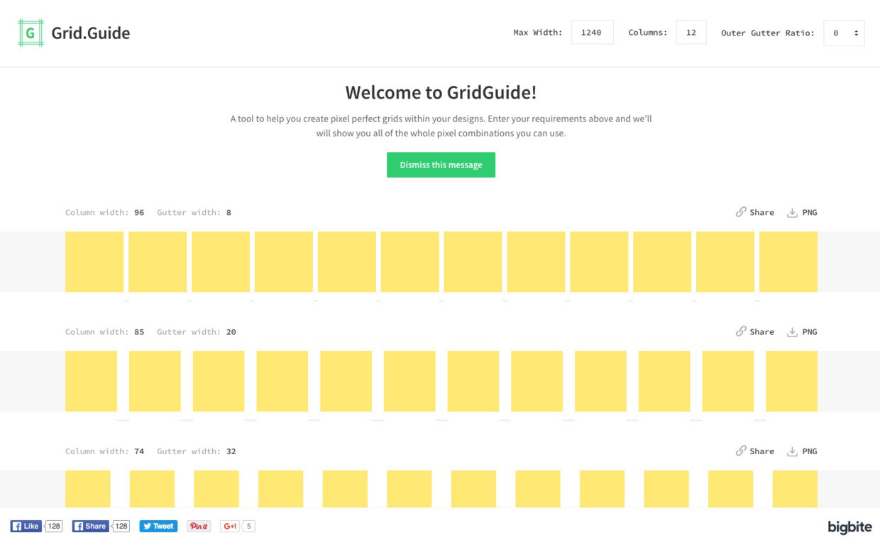  GridGuide：网页栅格化神器